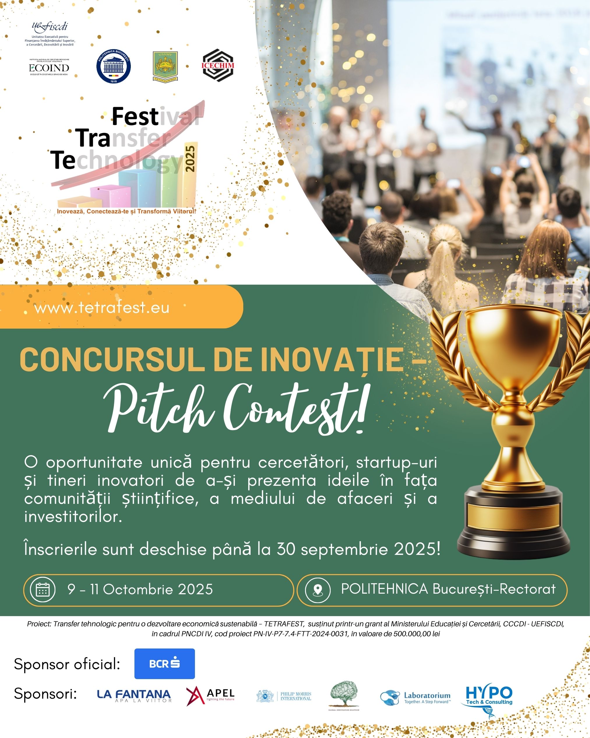 OSIM susține inovația la TETRAFEST 2025