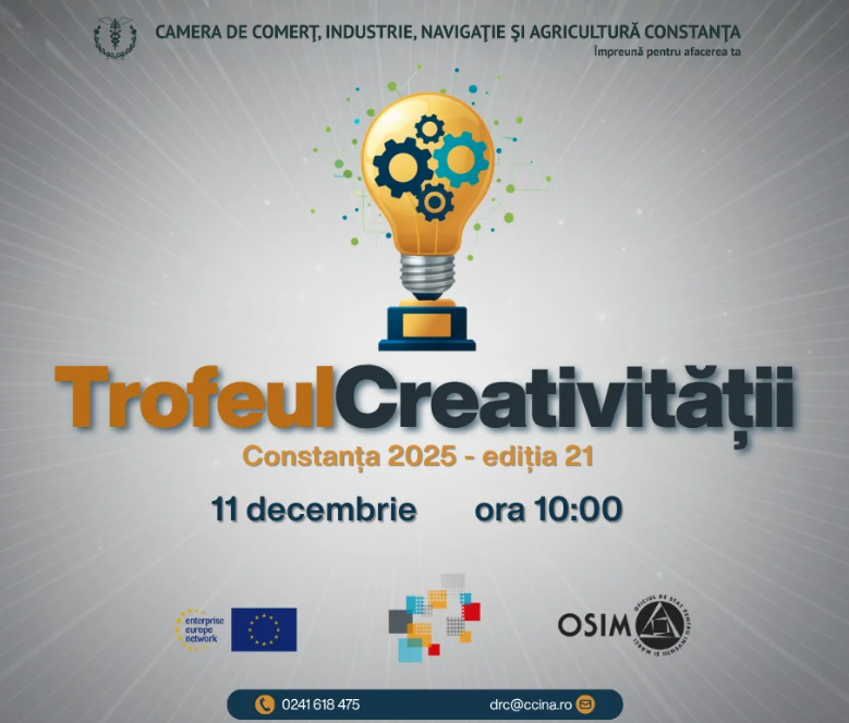 Trofeul Creativității 2025 – Ediția XXI la CCINA Constanța