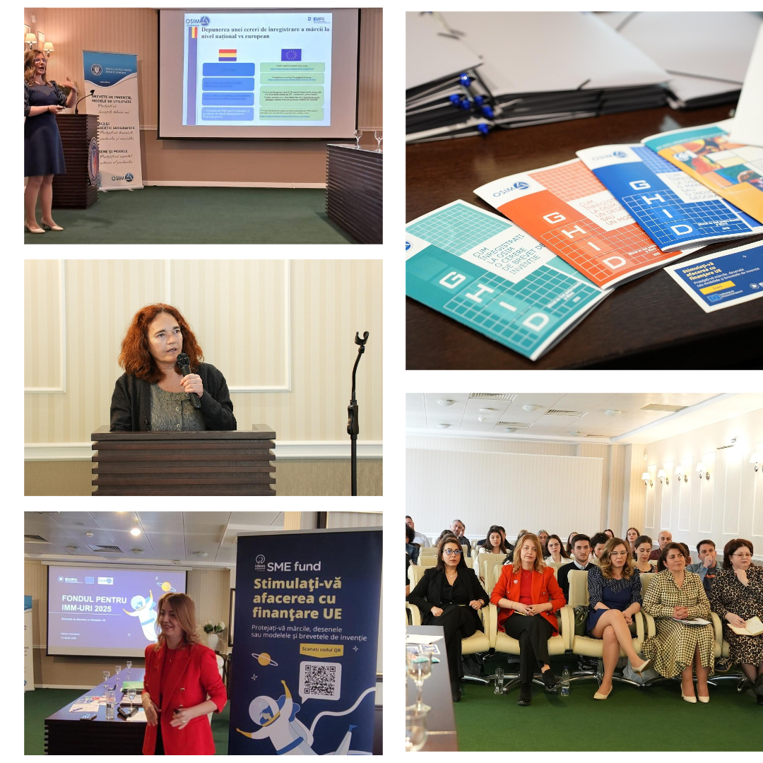 Seminar „Protecția drepturilor de proprietate industrială – pilon esențial al inovației în cercetarea din domeniul sănătății” (Craiova, 15 aprilie 2025)