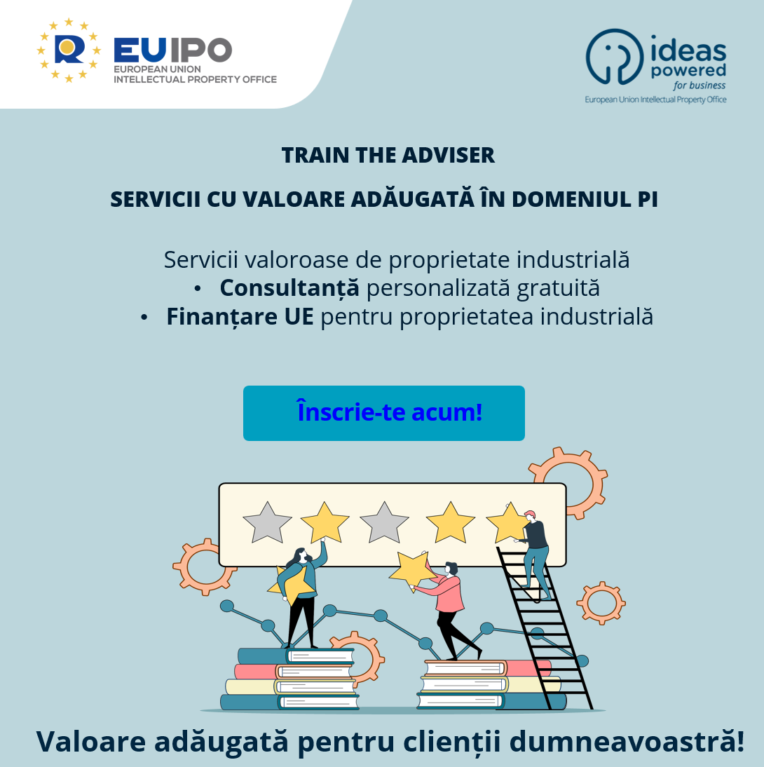 Sesiunea de instruire online organizată de EUIPO – Ideas Powered for Business, 7 mai 2025