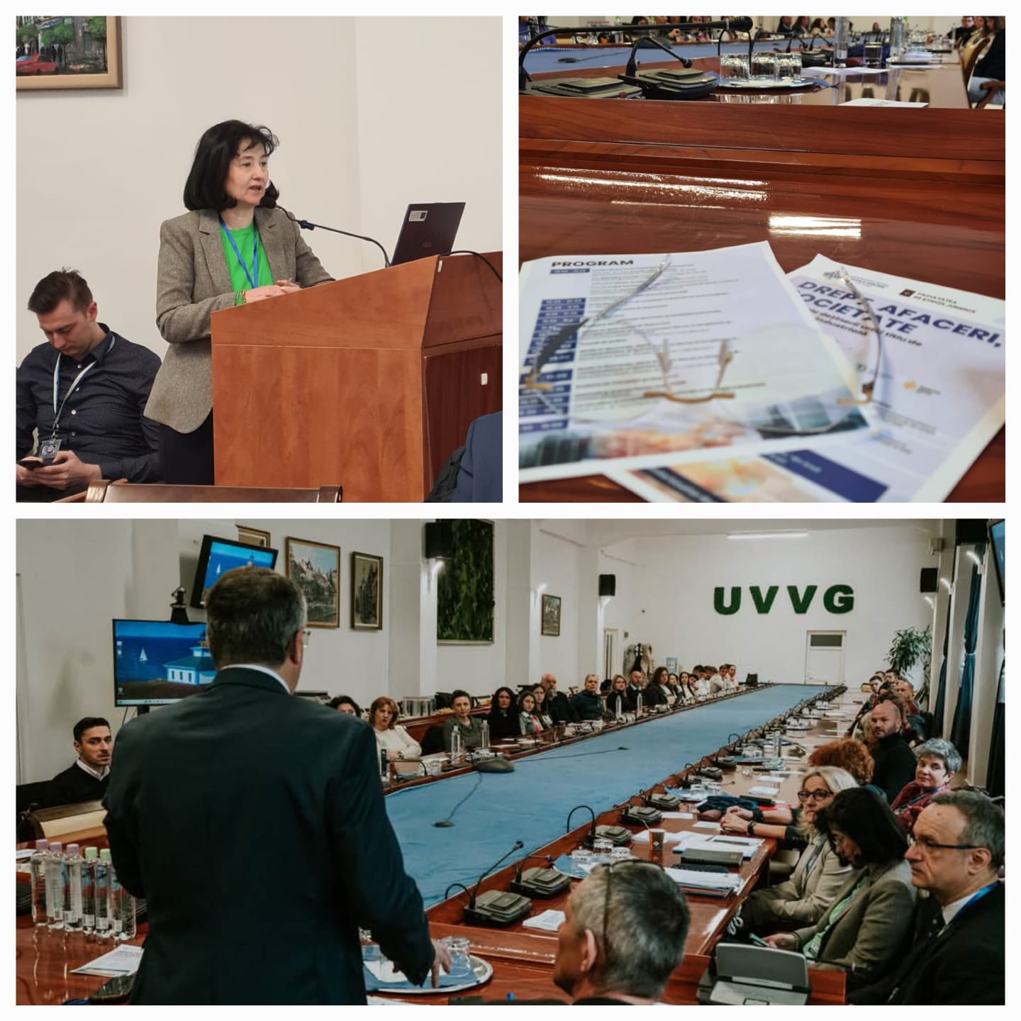 Conferința „Drept, Afaceri, Societate” - Universitatea Vasile Goldiș din Arad în colaborare cu Oficiul de Stat pentru Invenții și Mărci