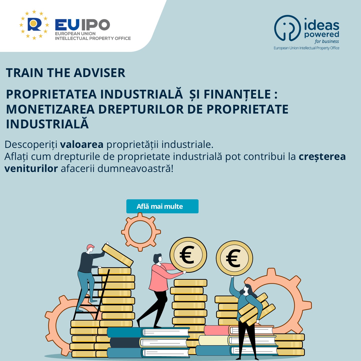 Sesiune de instruire online organizată de EUIPO – Ideas Powered for Business, 11 iunie 2025