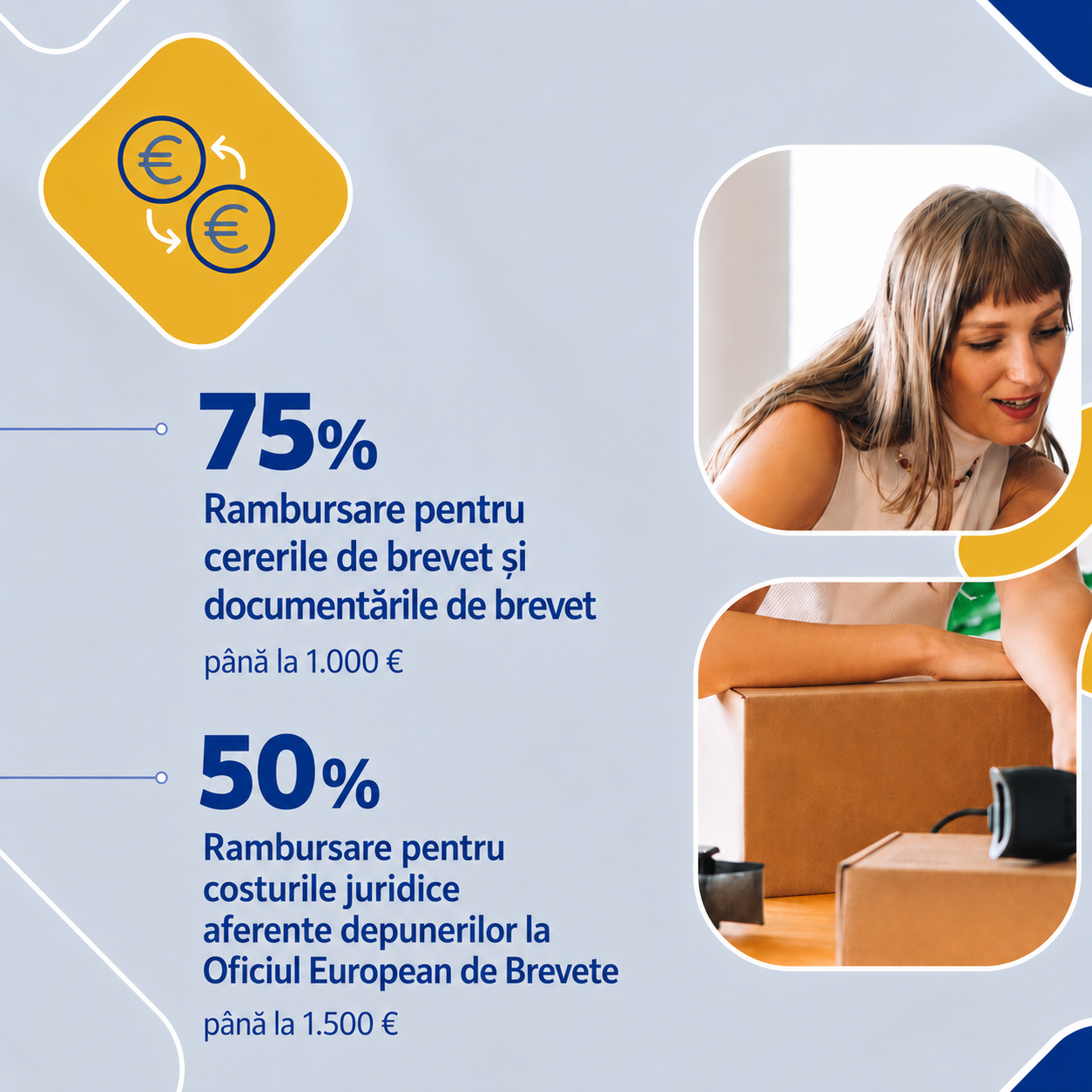 Protejarea proprietății industriale prin intermediul Programului SME Fund